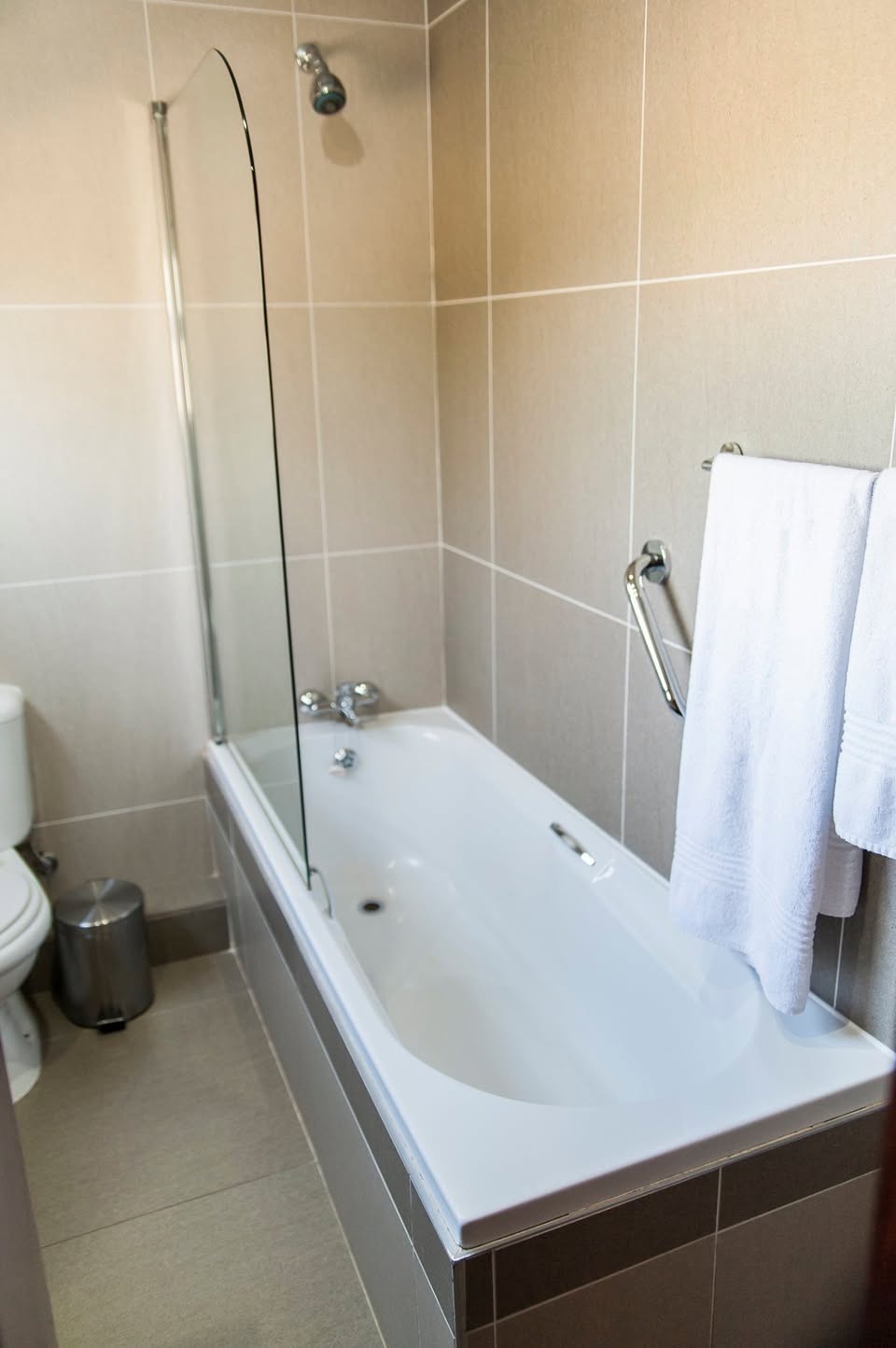 Newly renovated bathroom.