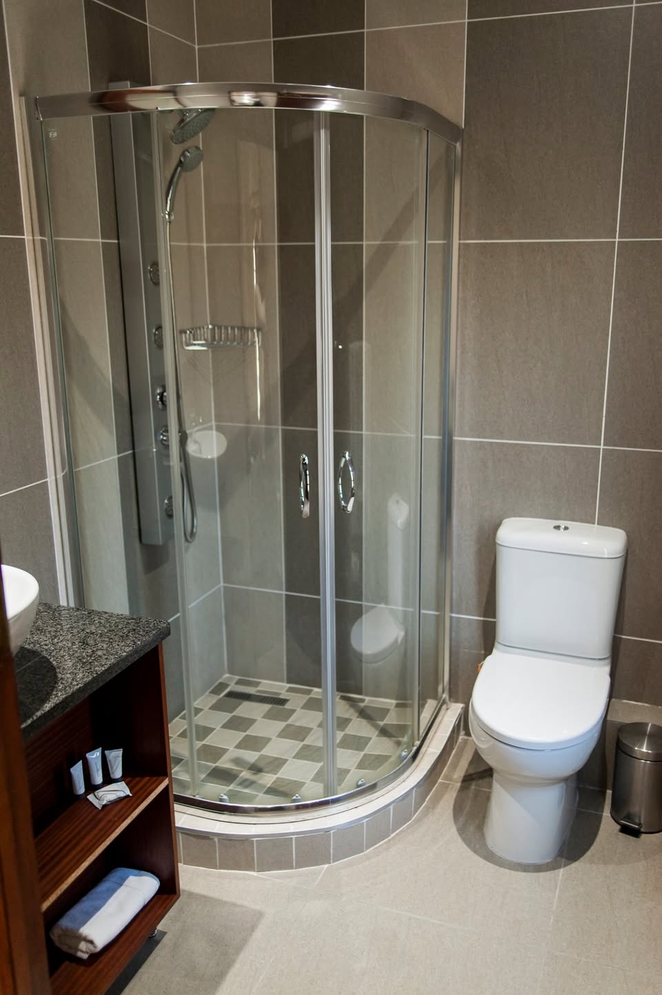 Shower only.